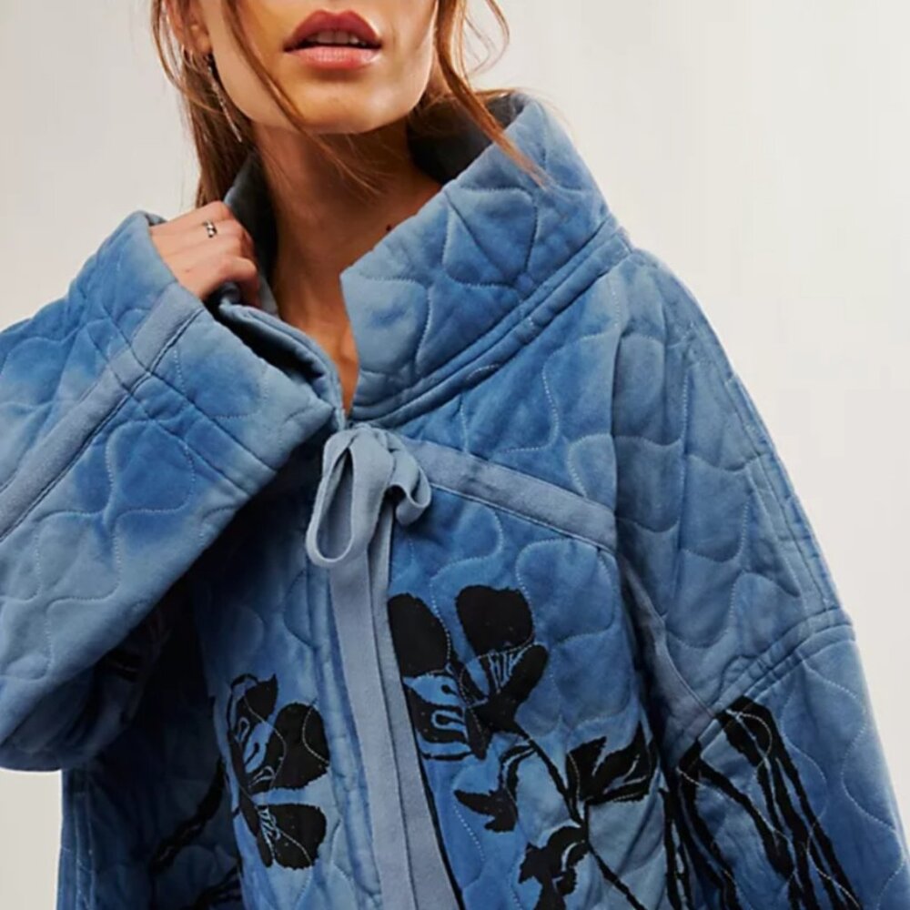 Free People Annie Quilted Jacket
